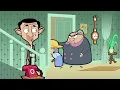 Lagu Mr Bean Spa Chaos Violin Skydive Caravan Disaster | Mr Bean Animated