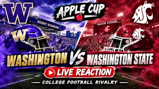 Washington vs Washington State – LIVE Reaction | College Football