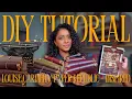 DIY Leather Traveler s Journal Tutorial on a Budget Louise Carmen Paper Republic Inspired