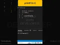 printf In C Part 167 C Programming