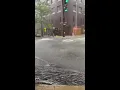 EYEWITNESS Flooding in downtown New Haven