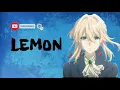 LEMON - Violet Evergarden (Lyric Video)