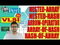 Unlocking the Power of Nested and Hybrid Data Structures in PERL Efficient Data Organization