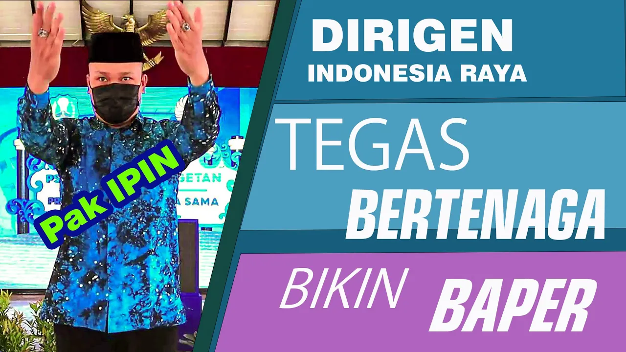 Dirigen Indonesia Raya Bikin Baper Super Keren #dirigenpakipin #pakipindirigen Dirigen Indonesia Raya Bikin Baper Super Keren #dirigenpakipin #pakipindirigen