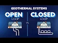 Open vs Closed Loops Geothermal Systems
