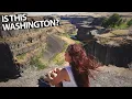 The OTHER SIDE of WASHINGTON State incredible desert landscapes and waterfalls
