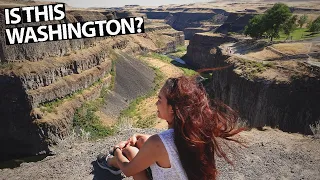 The OTHER SIDE of WASHINGTON State incredible desert landscapes and waterfalls
