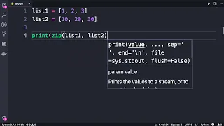 Python - Zip Function By Mosh Hamedani