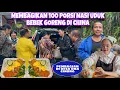 Download Lagu MEMBAGIKAN 100 PORSI NASI UDUK BEBEK GORENG DI CHINA, WARGA ANTUSIAS DAN BILANG BERUNTUNG
