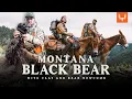 Montana Black Bear With Clay and Bear Newcomb