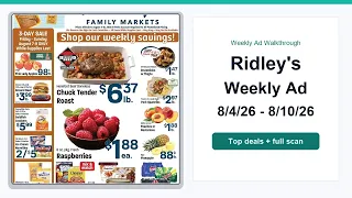 Ridley s Weekly Ad 26 - 26 Top 10 Deals