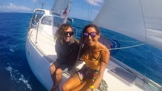 Crossing the Notorious Wide Bay Bar and the Sandy Straits! Sailing Nandji, Ep 21