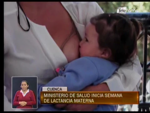 Ministerio de salud inicia semana de lactancia materna