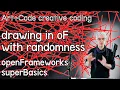 Drawing generative lines - tutorial openFrameworks superBasics e06