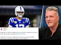 Daniel Jones Signs 2 Year Up To 100M Extension With Colts After Achilles Injury Pat McAfee Show
