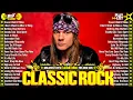 Lagu Guns N' Roses, ACDC, Bon Jovi, Metallica, Nirvana, Queen 🎶 Classic Rock Songs 70s 80s 90s Full Album
