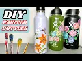 DIY Custom Painted Hydro Flask Water Bottle 5 Easy Ideas