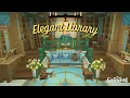Elegant Library Genshin Serenitea Pot Design
