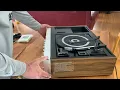 Sears solid state stereo system with BSR turntable cassette and 8-track player repair and restore