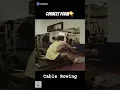 Arnold Schwarzenegger Edit Cable Rowing Back Workout #shorts #bodybuilding #mrolympia #viral