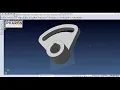 VISI 3D Example 9 3D Design Slot Profile Extrude Region Elements Plotview SJ
