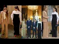 Prinses Kate Middleton en prinses Rajwa van Jordanië ontmoetten elkaar op Windsor Castle