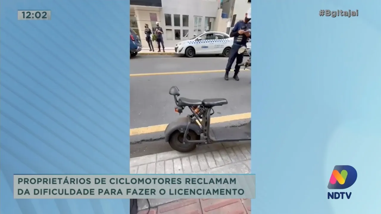 Proprietários de ciclomotores reclamam da dificuldade para fazer o licenciamento no Detran