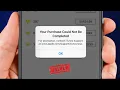 Download Lagu Your Purchase Could not be Completed for Assistance Contact iTunes Support iOS 18 / Fixed