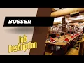 Job description of Busser - Role Responsibilities Skills