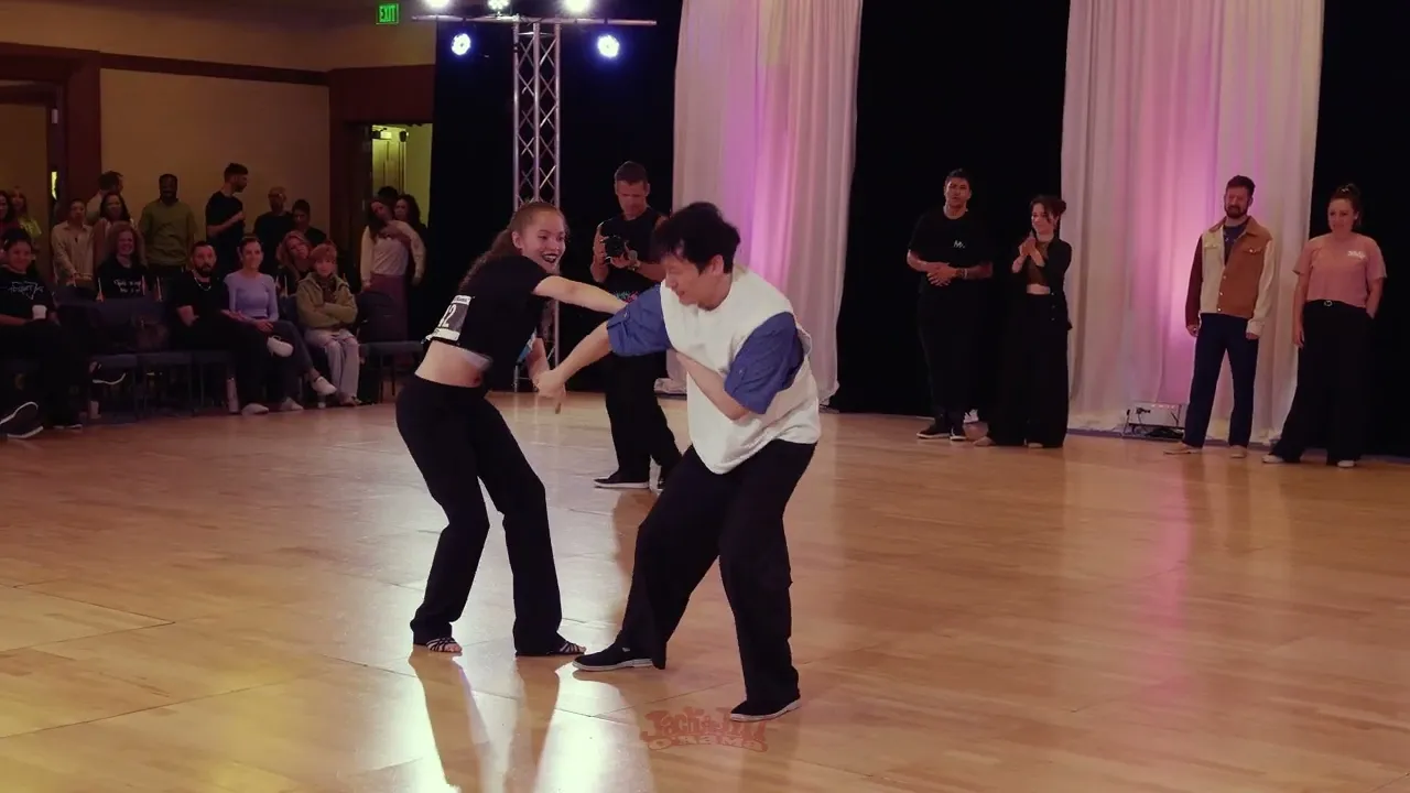 Elizabeth Spann and Tze Yi Wee - 3rd place Role Reversal Jack&Jill Finals - Jack&Jill O'Rama 2025