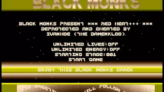 black monks red heat amiga cracktro