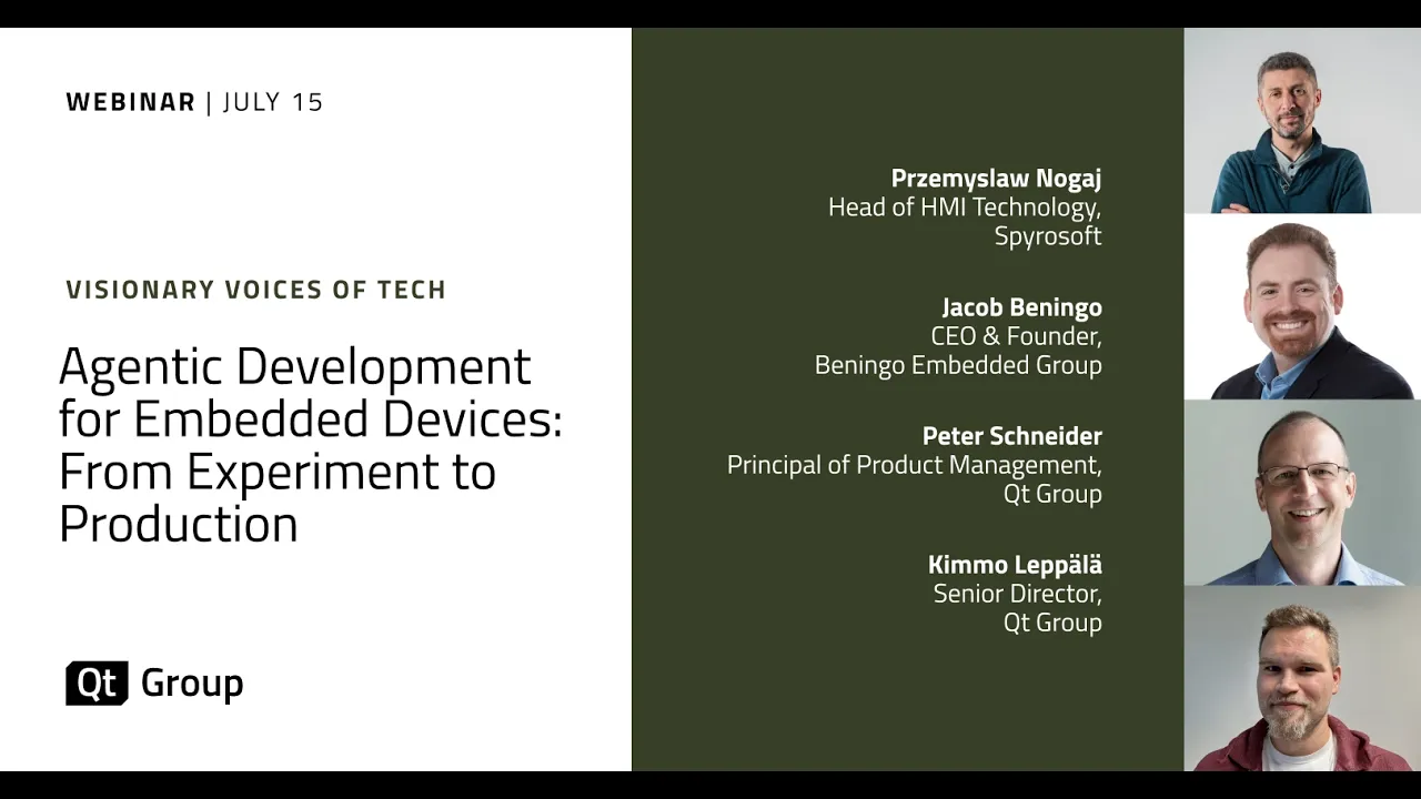 On-Demand Webinar: Agentic Development for Embedded Devices: From Experiment to Production