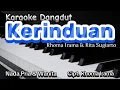 Download Lagu Karaoke Dangdut KERINDUAN, Cipt. Rhoma Irama - Nada Pria \u0026 Wanita