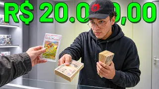 GASTEI 20MIL REAIS PARA IR A CHINA SÓ PARA COMPRAR ESSA CARTA POKEMON EXCLUSIVA
