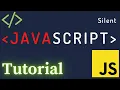 JavaScript Silent Coding Tutorial 1 document write window alert console log innerHTML