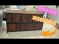 Unboxing Assembling the SweetCrispy 5 Drawer Dresser Amazon Furniture Find