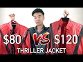 80 Thriller Jacket Vs 120 Thriller Jacket - Michael Jackson Thriller Jacket
