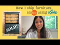 Shipping Large Furniture on Etsy My Step-by-Step uShip Process