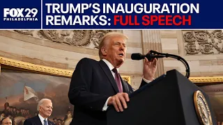 Trump Inauguration Speech 2025: Full Remarks