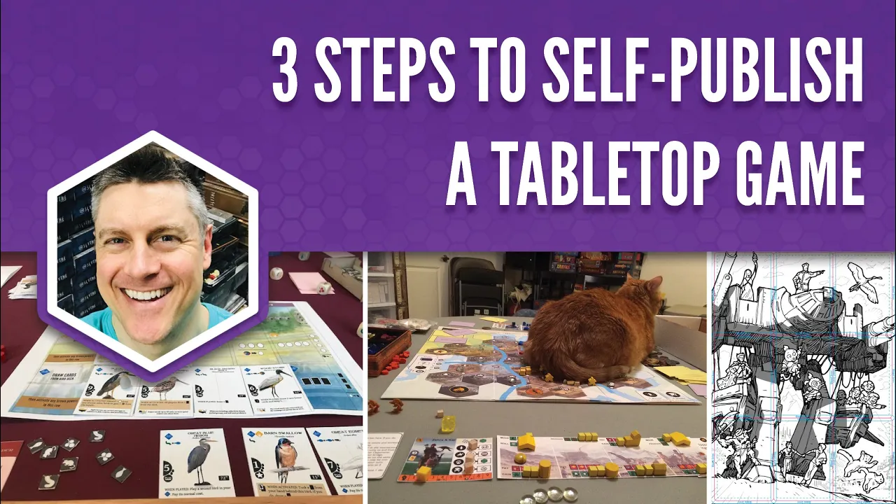 3 Steps to Self-Publish a Tabletop Game