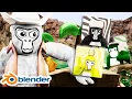 Easiest Way to Make Gorilla Tag Blender Profile Pictures