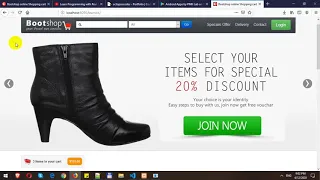 Install BootStrap Shop Template in CodeIgniter 4