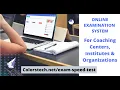 Online Examination System Using Php Demo for Institutes