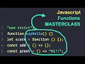 Have No Regrets Javascript Function Masterclass