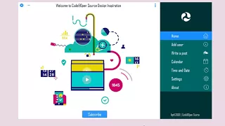Java Swing Netbeans UI inspiration 13 REVIEW DEMO FINAL Nav Bar
