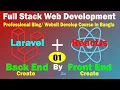 Full Stack Web Development with Laravel and ReactJs - Crate Backend Frontend