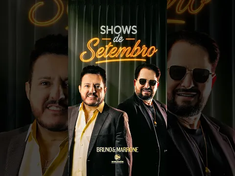 Setembro chegou daquele jeito que a gente gosta: na estrada, no palco e pertinho de vocês! ✨