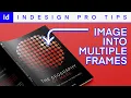 Place An Image Into MULTIPLE Frames For Stunning Designs Design Tutorial Adobe InDesign