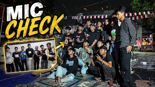 MIC CHECK TOUR OFFLINE CIPUTAT!