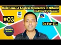 Relational Logical Operators in QBasic Part-3 Conditional Statement in QBasic QBasic Tutorial